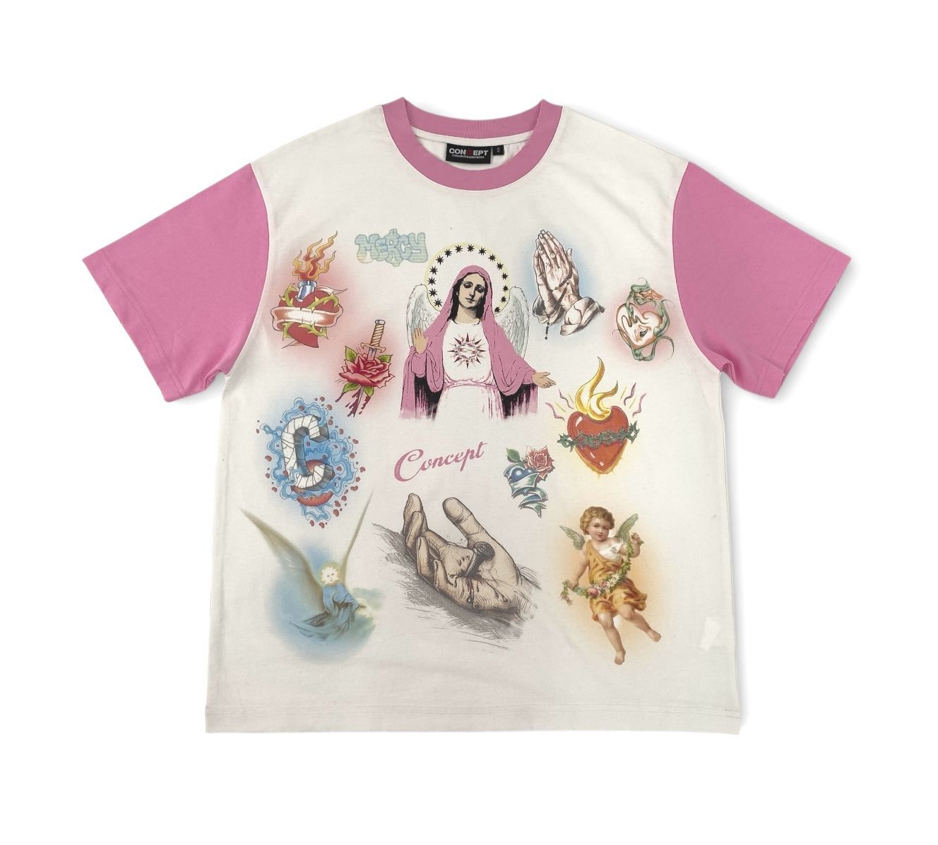 Concept LA "Mercy" Rhinestone Te