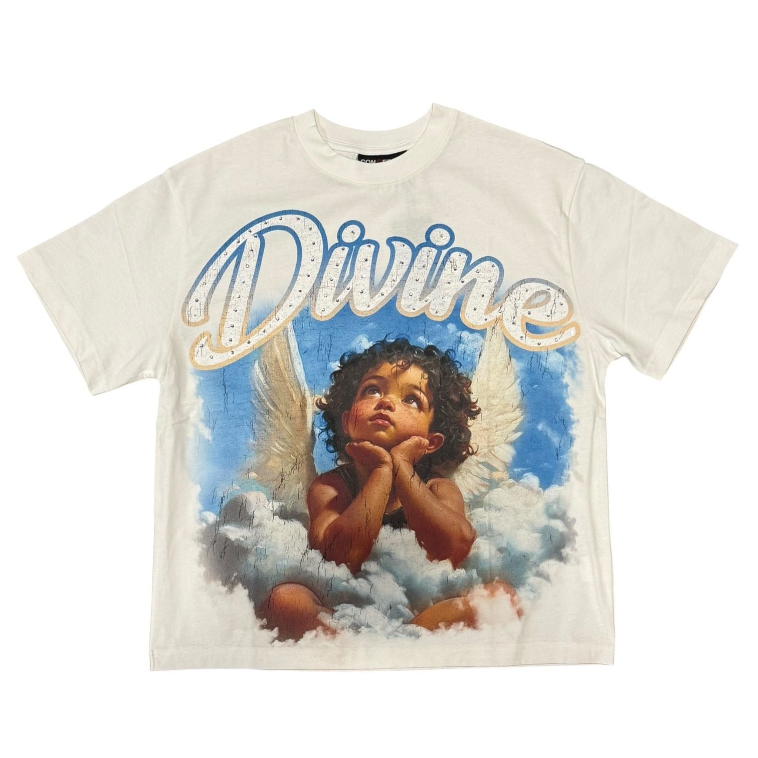 Concept LA "Divine 2" Rhinestone Tee
