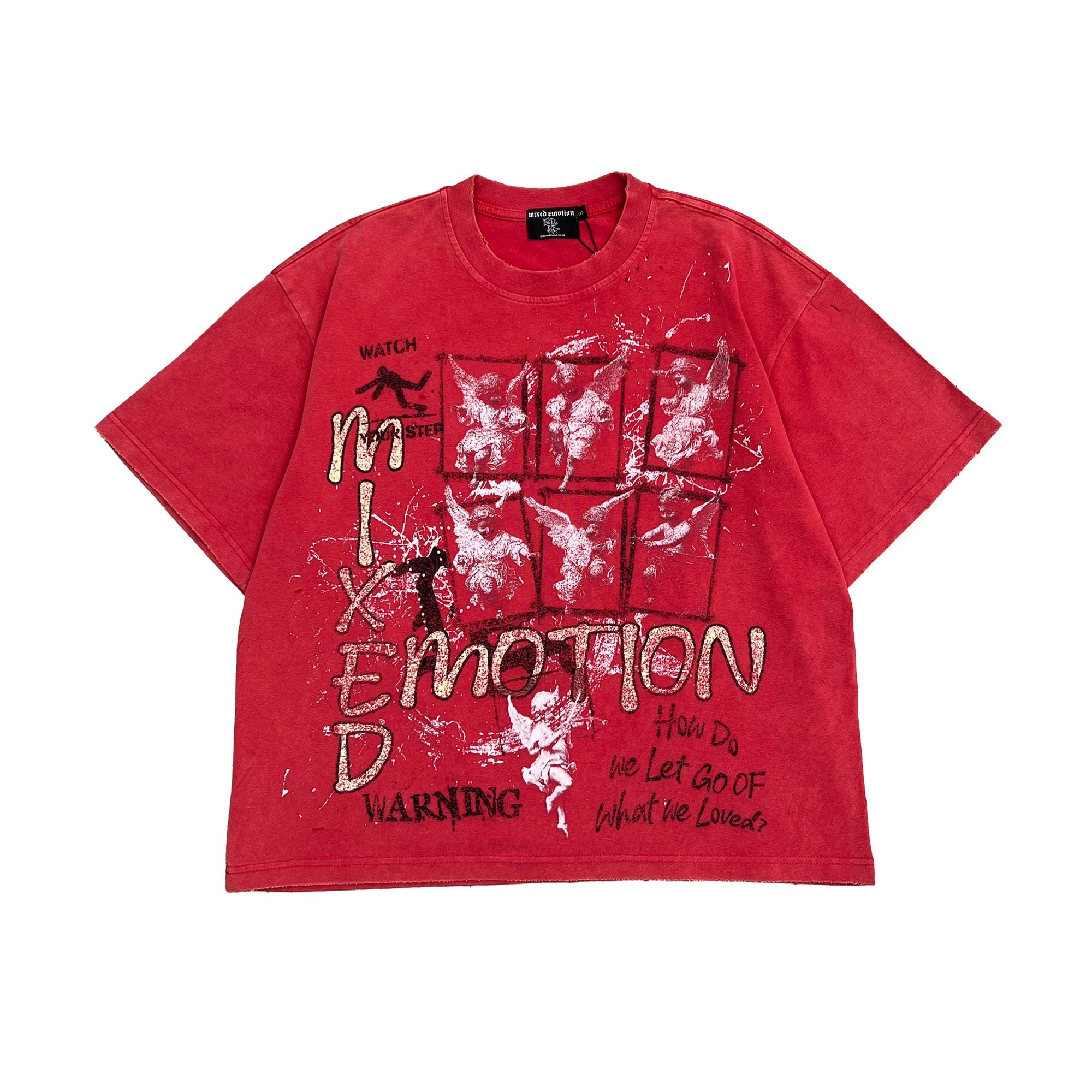 Mixed Emotion Red "Crimson" Tee