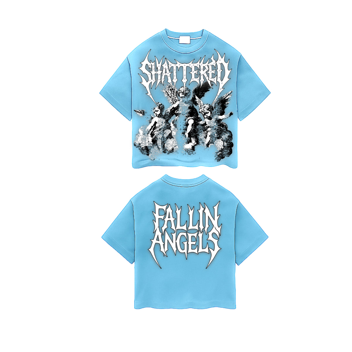 Shattered Hearts "Fallin Angels" Tee