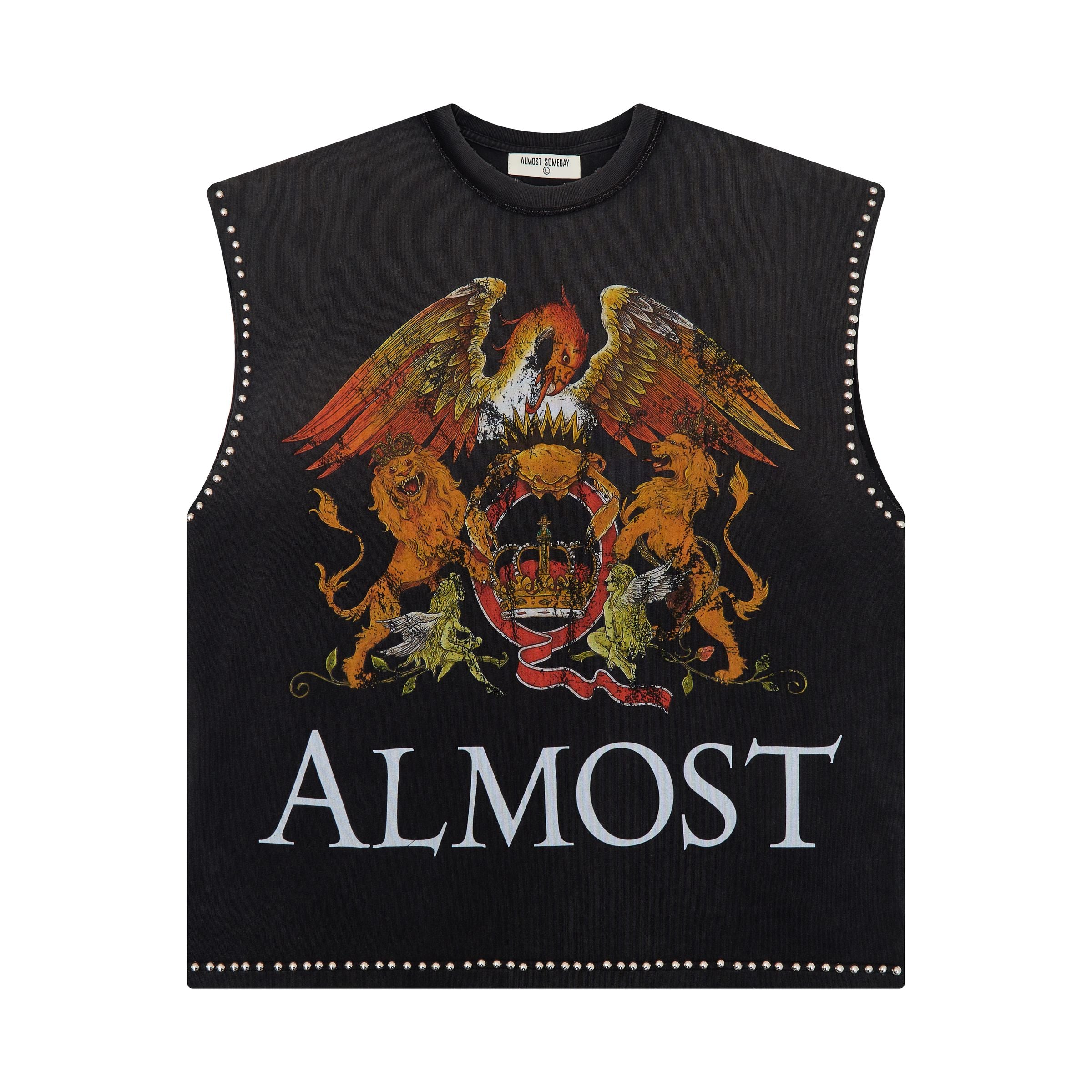 Almost Someday "Crowned" Cut Off Tee