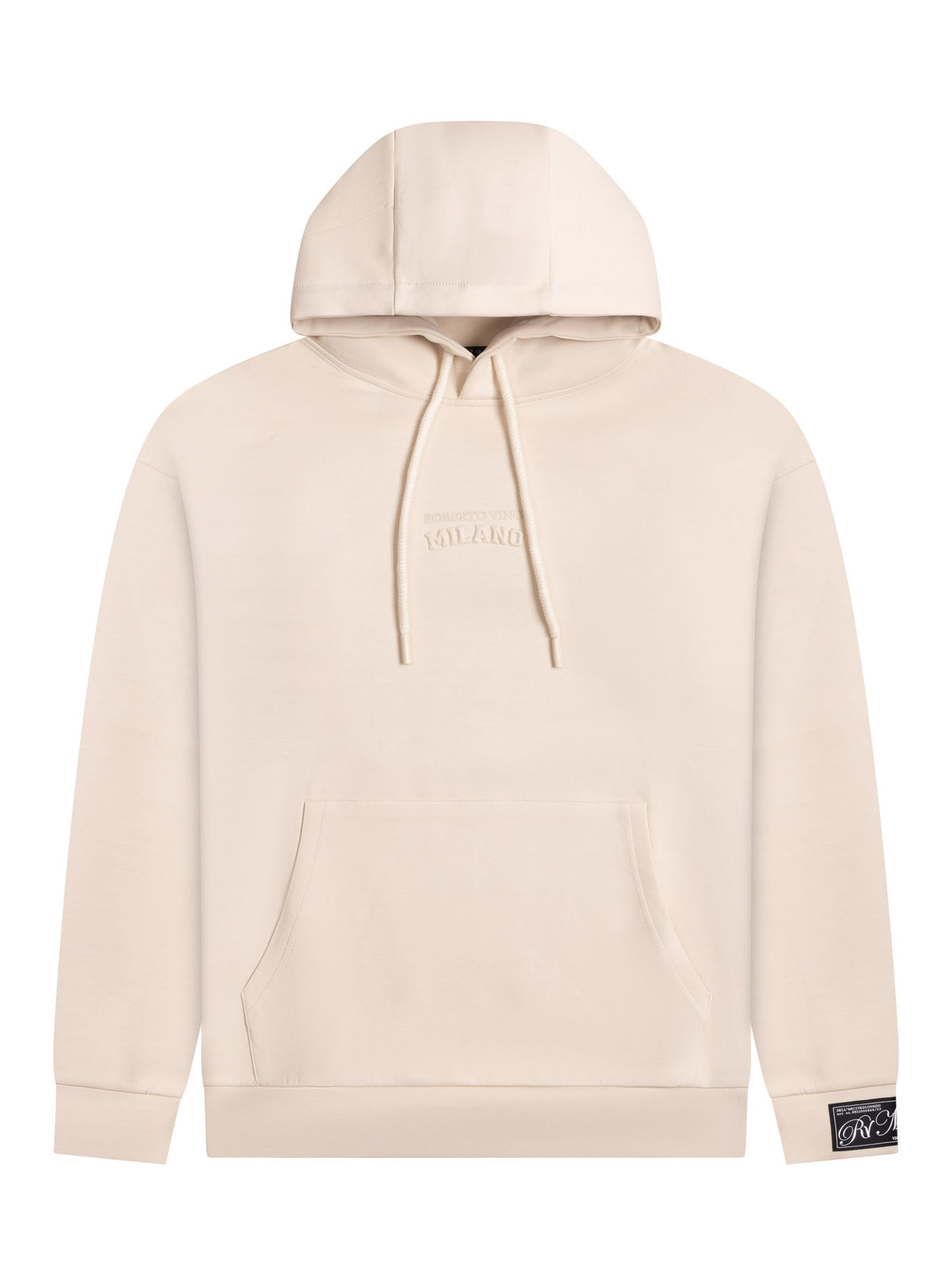 Roberto Vino "Classic RV Hoodie" - Milano Embossed Beige
