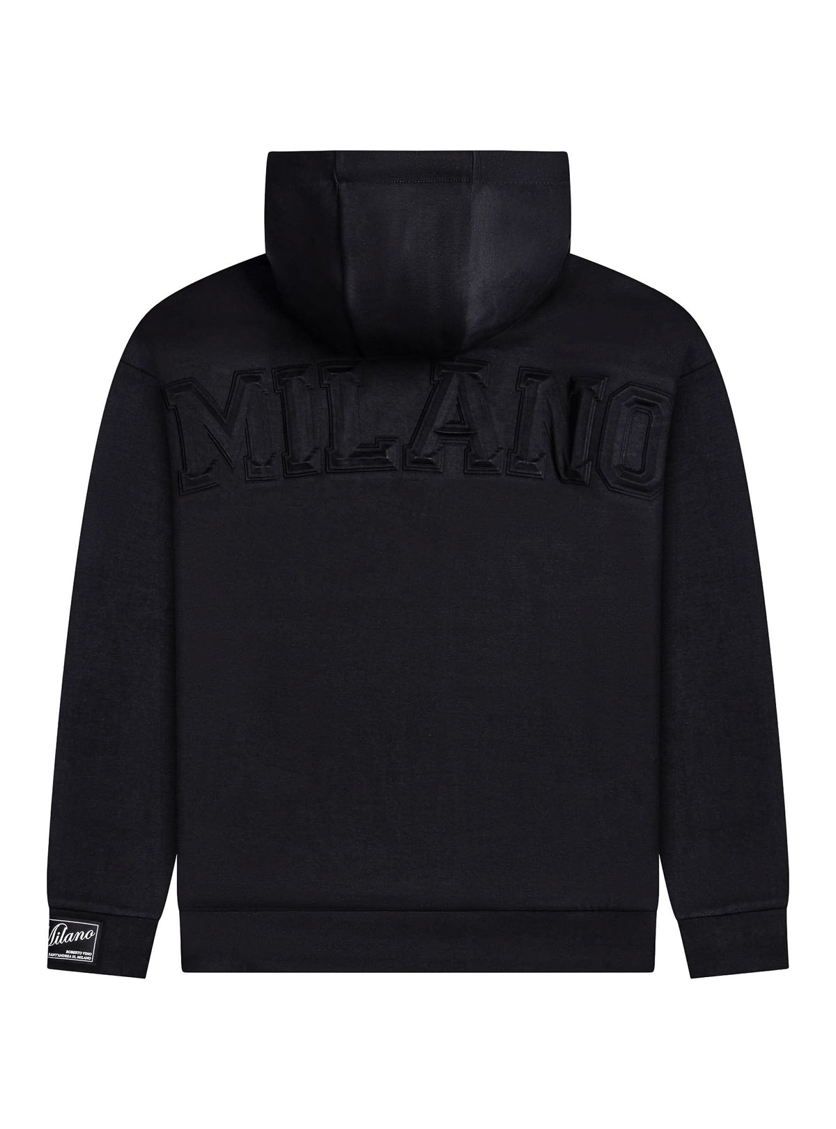 Roberto Vino "Classic RV Hoodie" - Milano Embossed Black