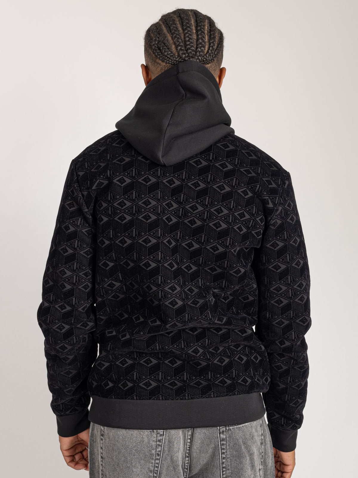 Roberto Vino "Classic RV Hoodie" - Tonal Monogram