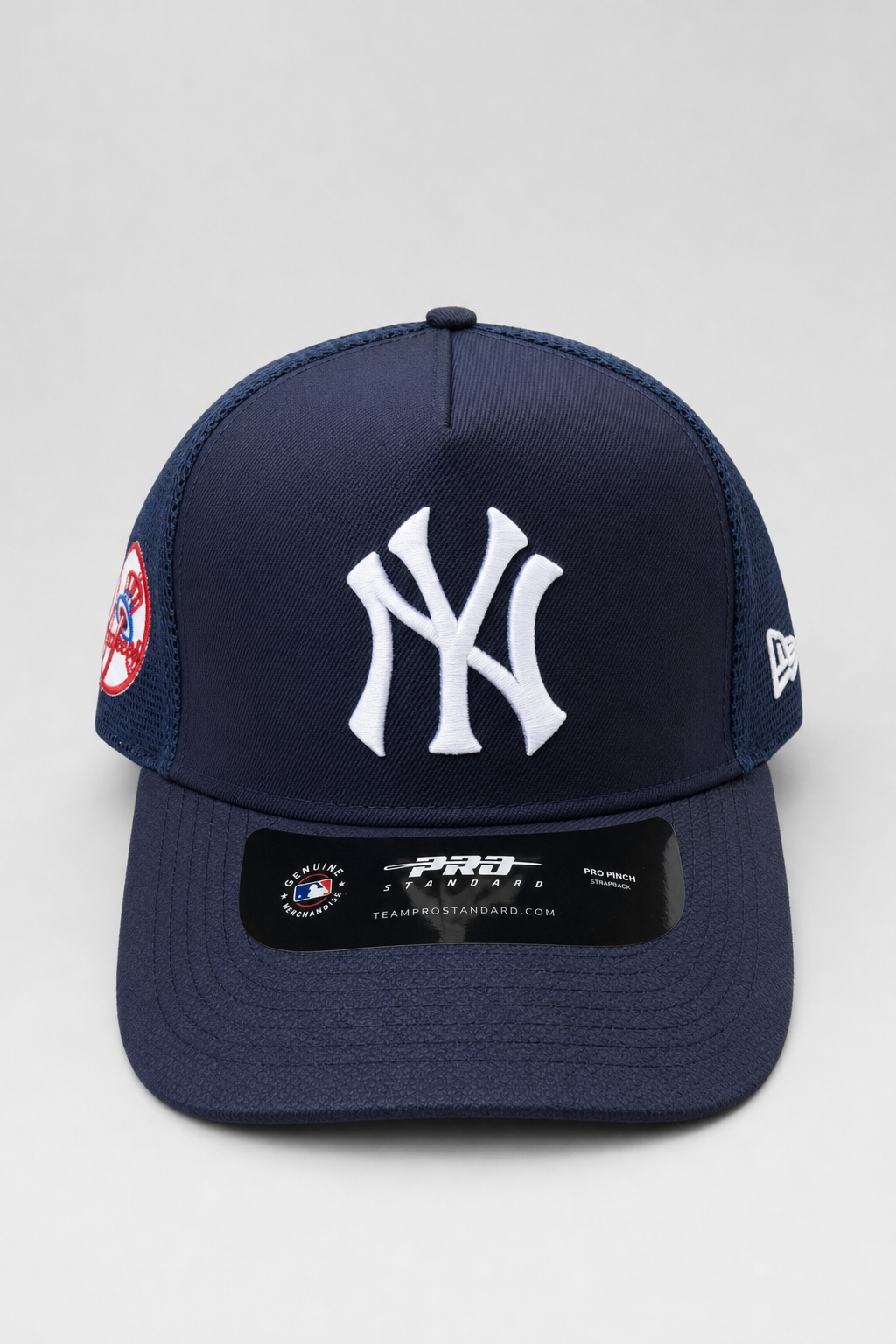 Pro Standard Strapback Leather Curved Visor Trucker Hat