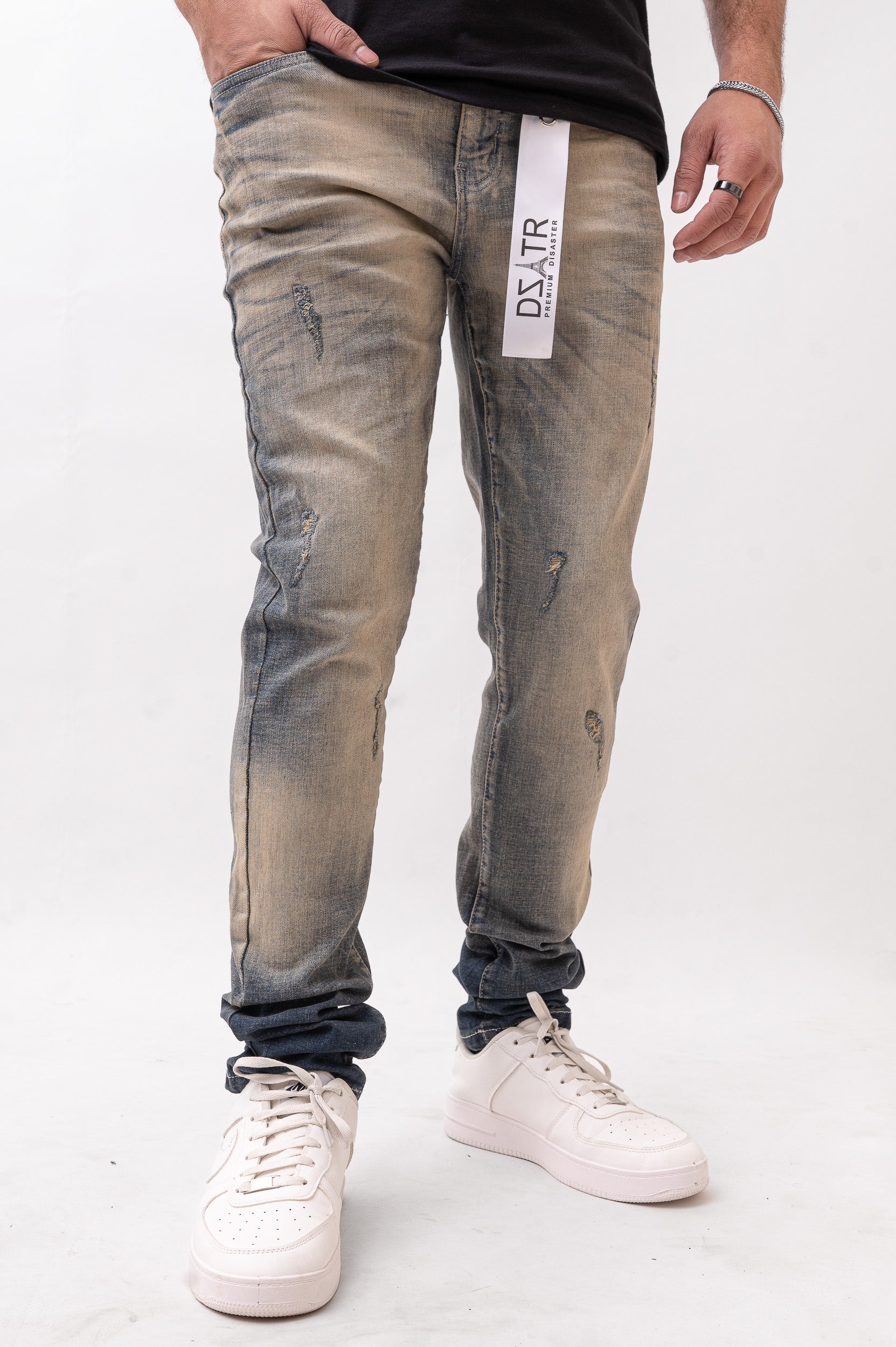 Disaster/DZATR Classic Skinny Stretch Jean - Dark Vibes