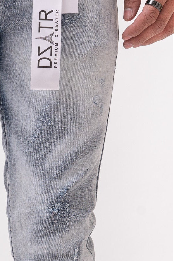 Disaster/DZATR Classic Skinny Stretch Jean - Indigo Unleashed