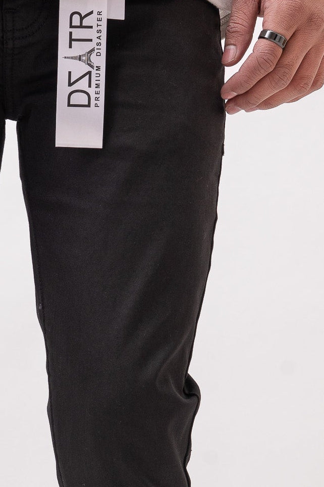 Disaster/DZATR Classic Skinny Stretch Jean - Black Wax