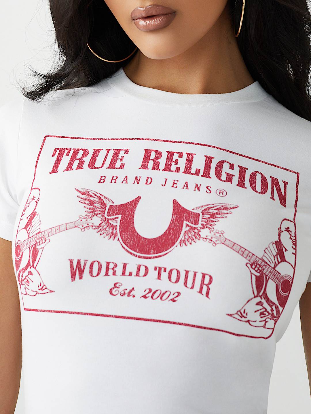 True Religion Heritage Printed World Tour Tee