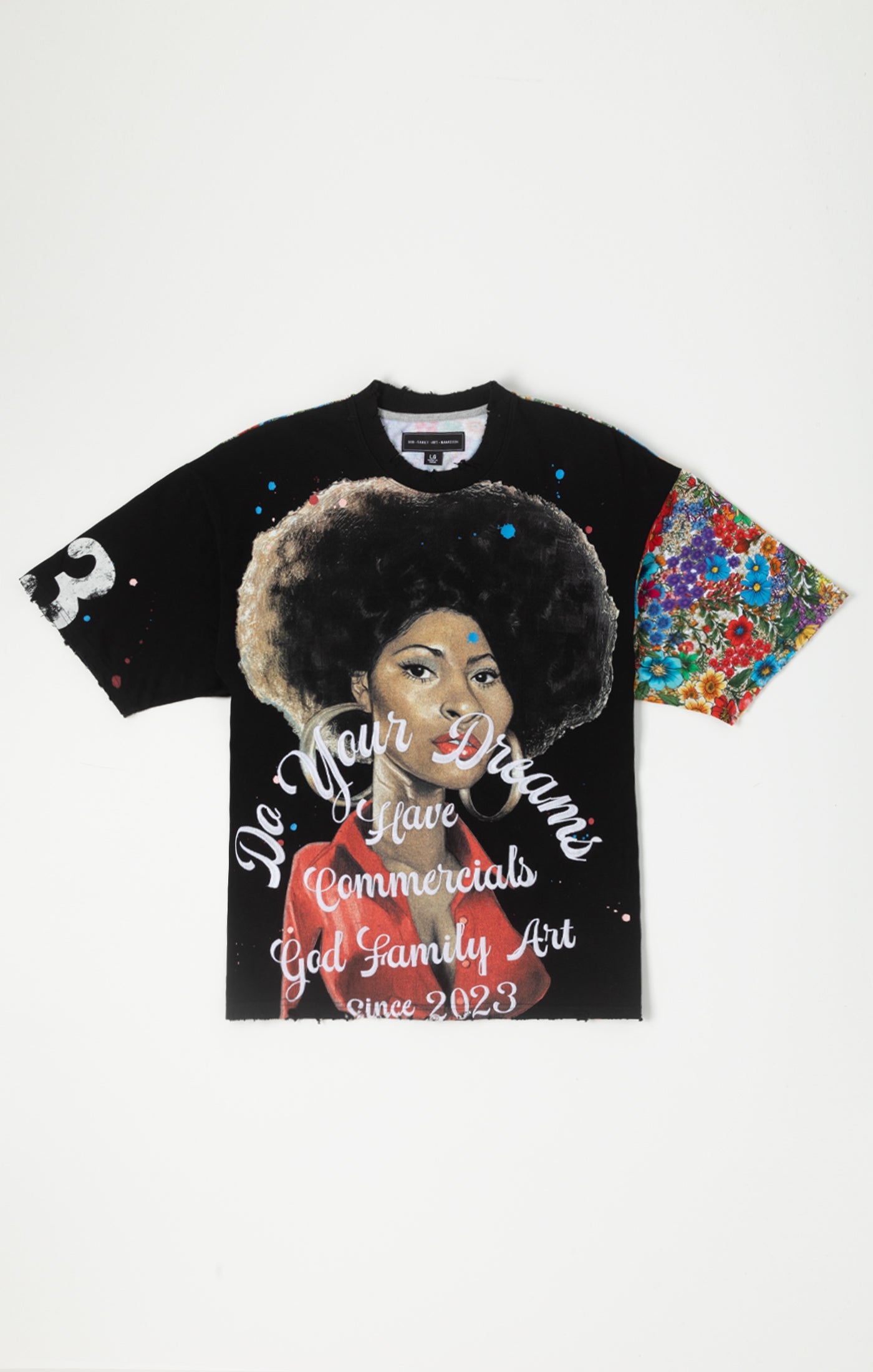 God Family Art "Icon" Pam Grier Knit Tee