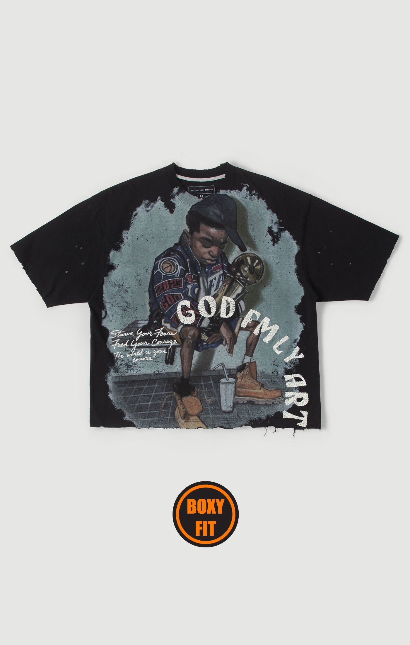 God Family Art "Victor" Young Kobe Knit Tee
