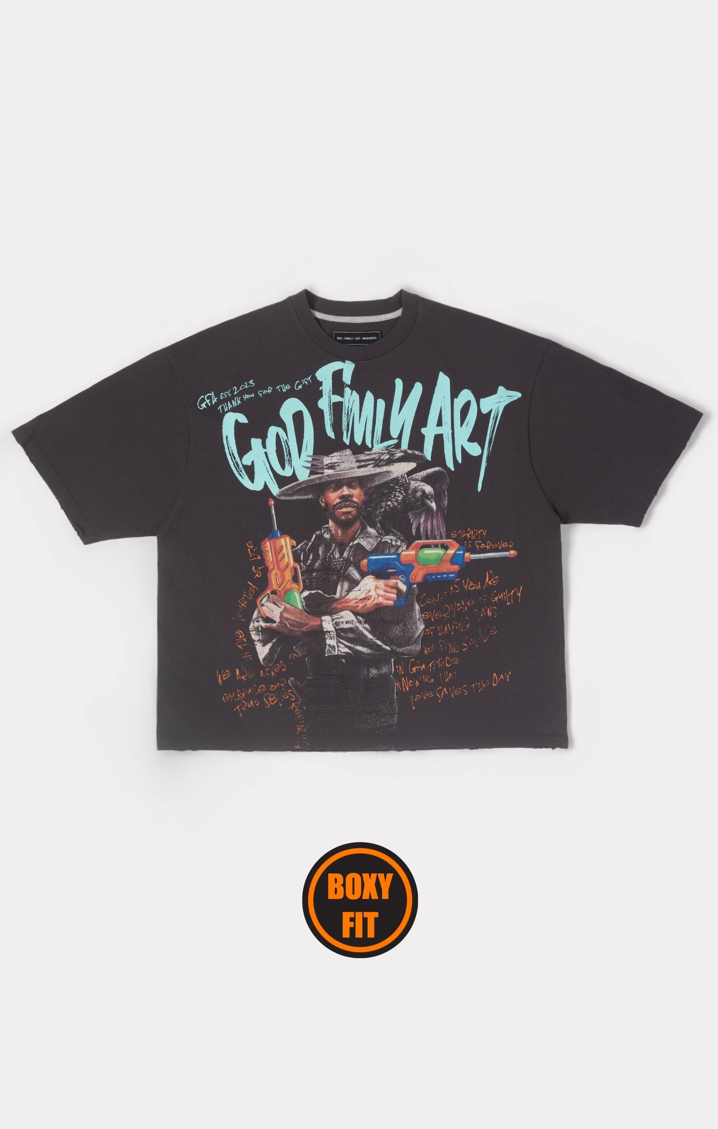 God Family Art "Unforgiven" Knit Tee