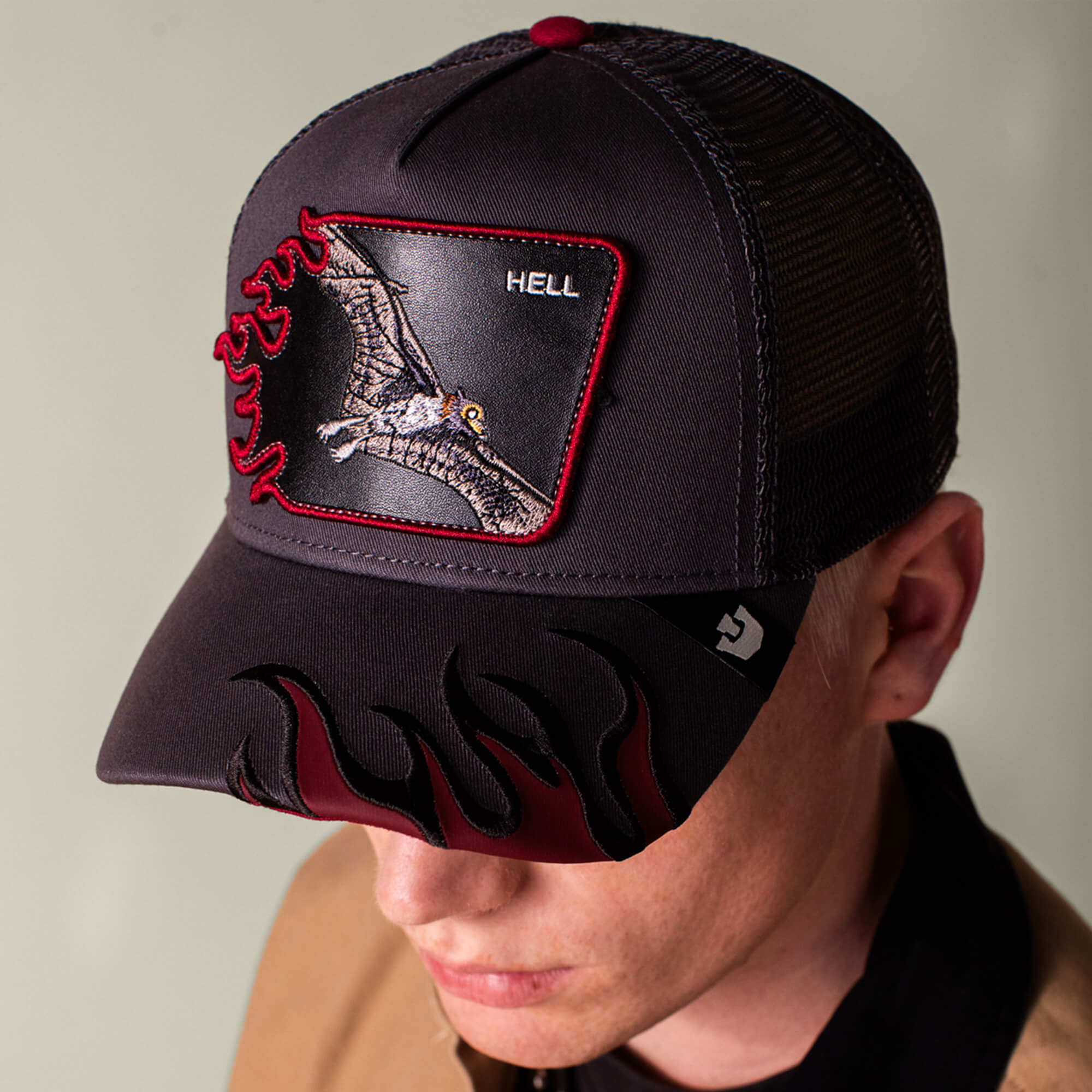 Goorin Bros "Hell Flames" Trucker Hat
