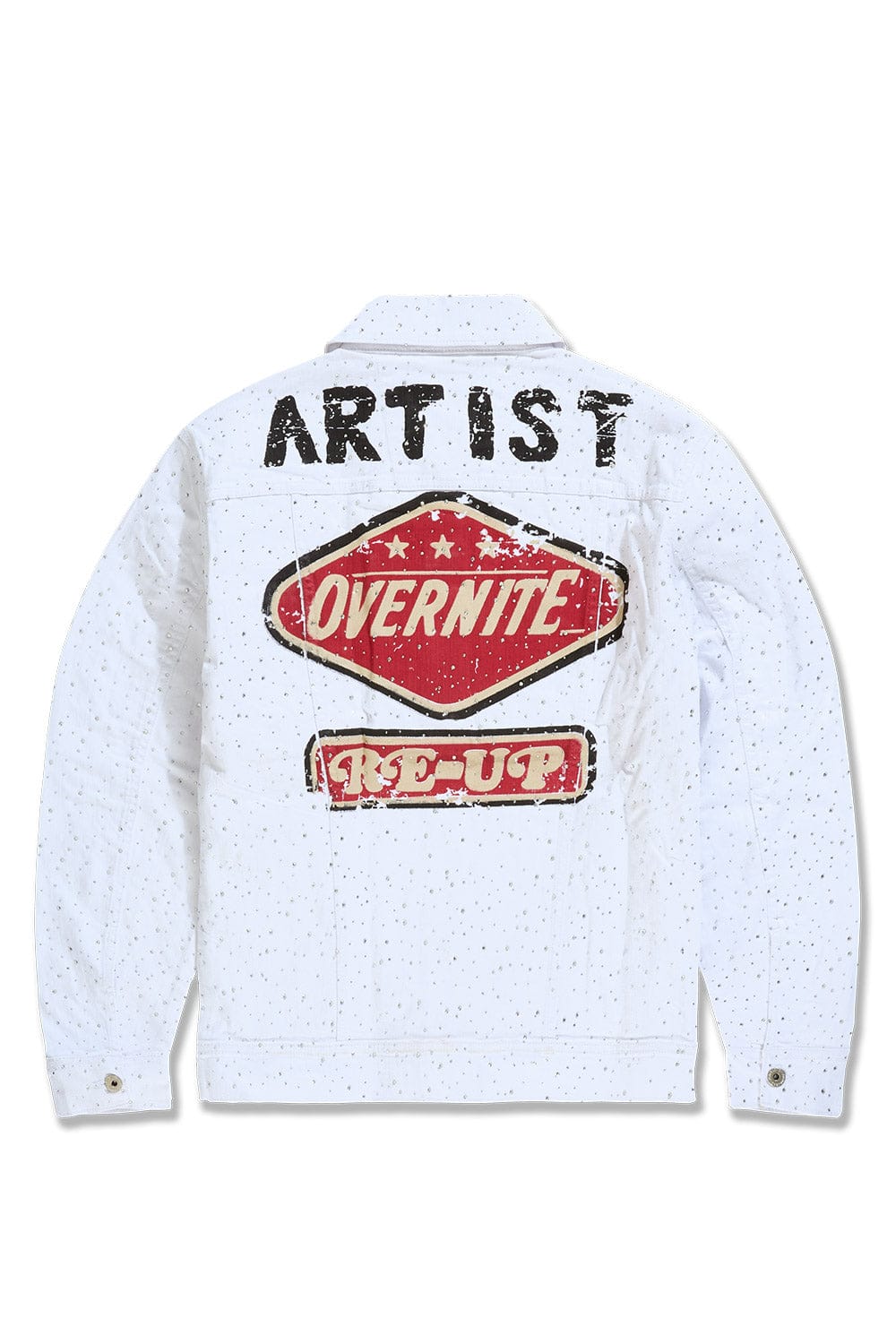 Jordan Craig "Local Dealer" Rhinestone Trucker Denim Jacket