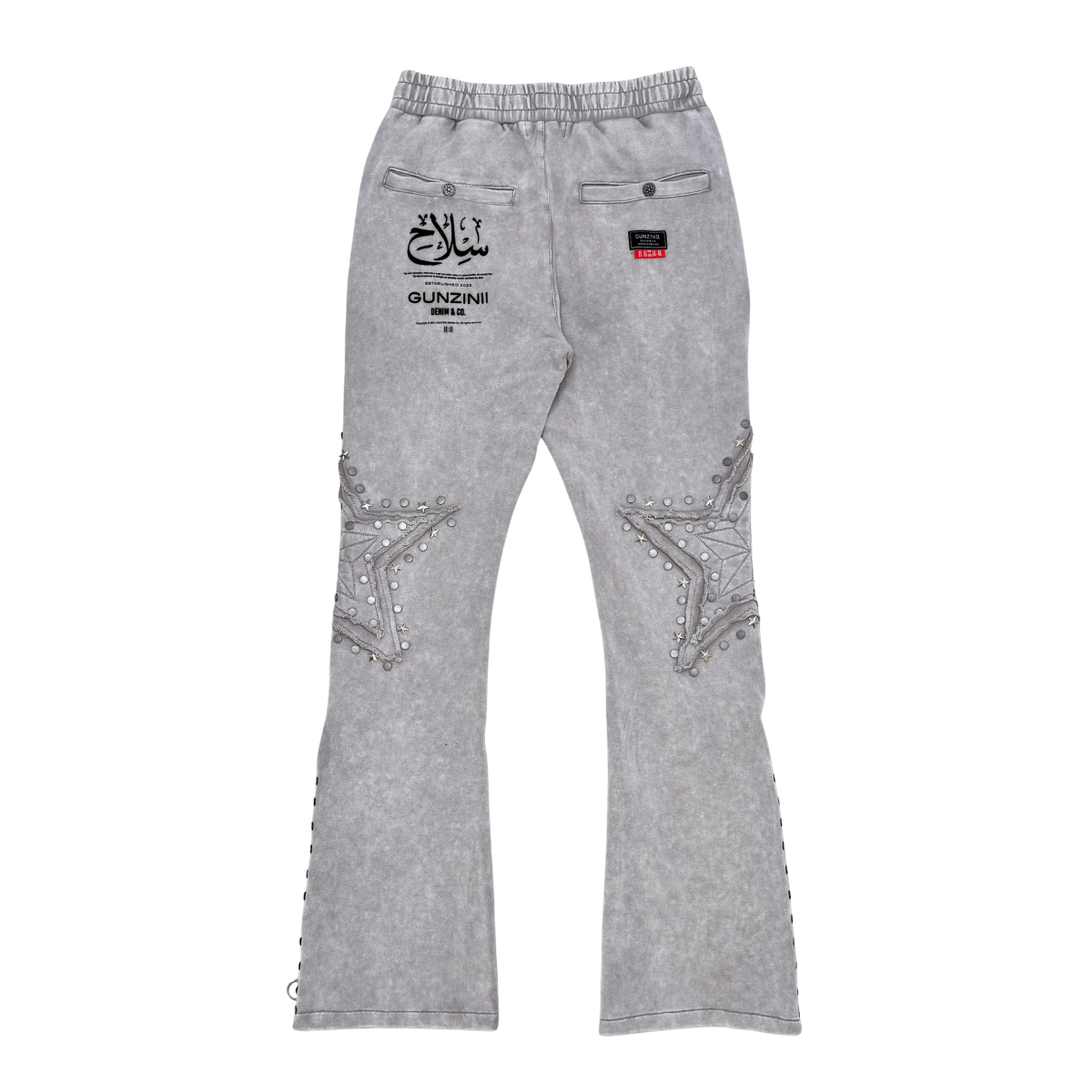 Gunzinii French Terry Star Studded Jogging Set