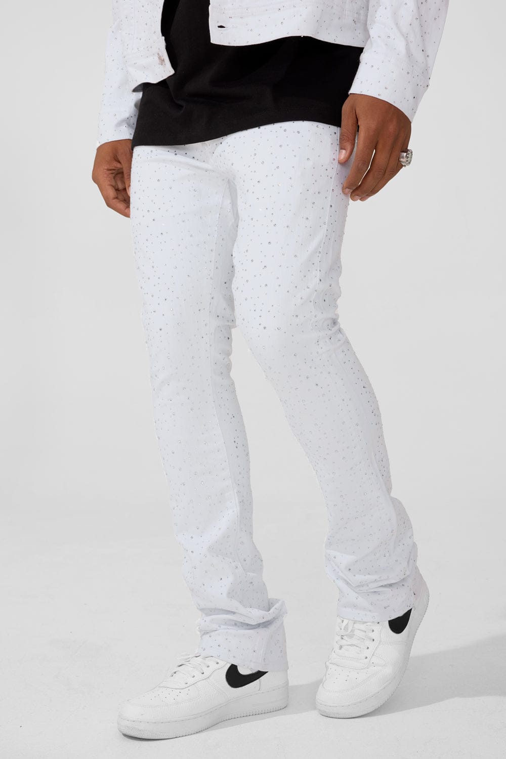 Jordan Craig "Local Dealer" Rhinestone Trucker Denim Jacket
