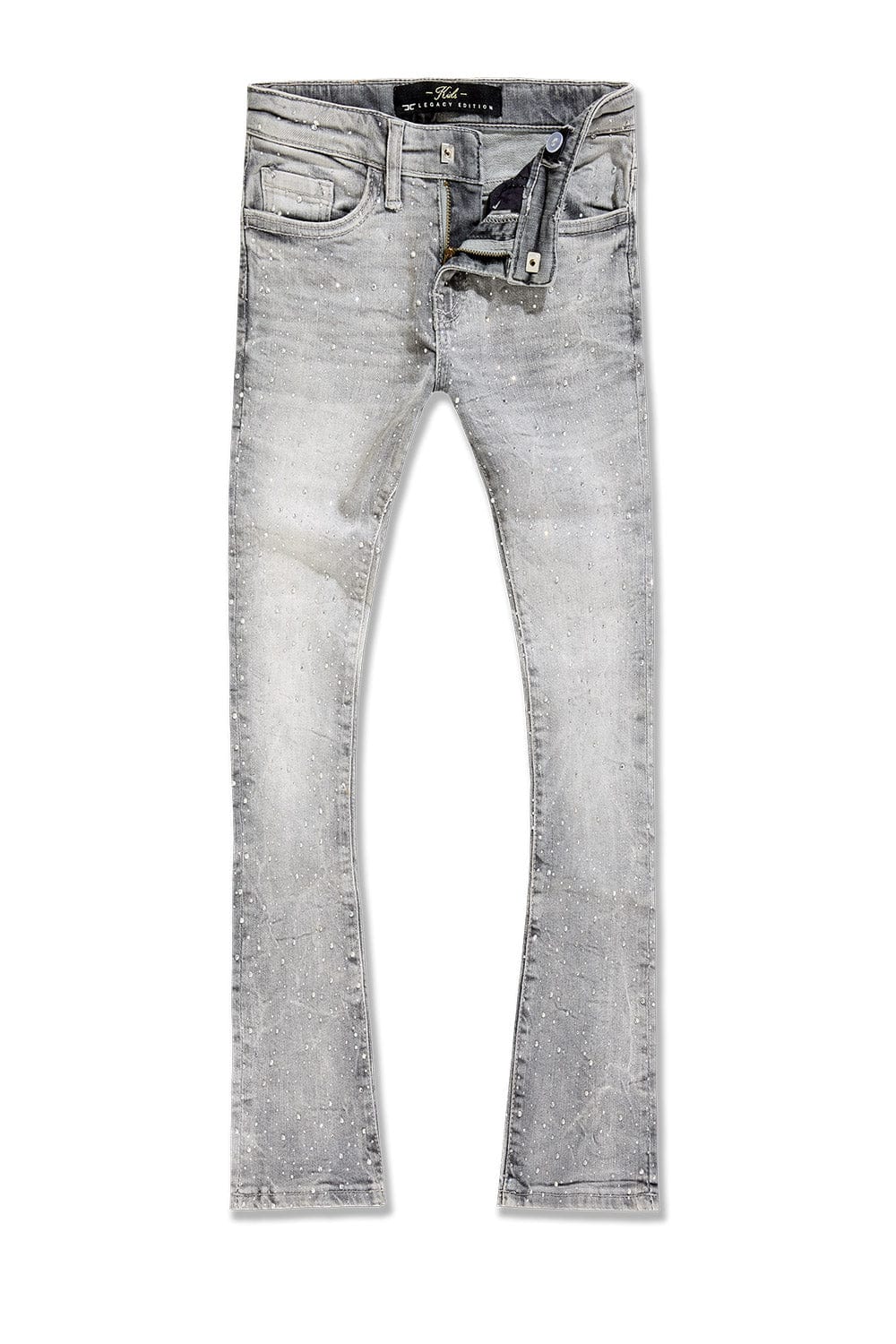Jordan Craig Kids "Local Dealer" Rhinestone Stacked Jeans