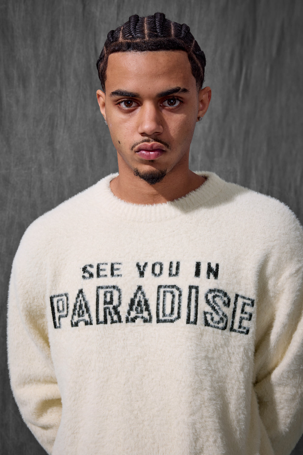 See You In Paradise Plush Crewneck Sweater