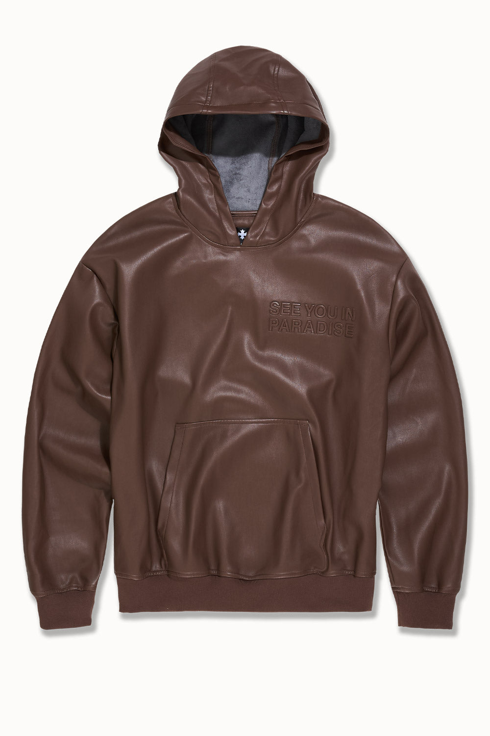 See You In Paradise Leather Hoodie Separate