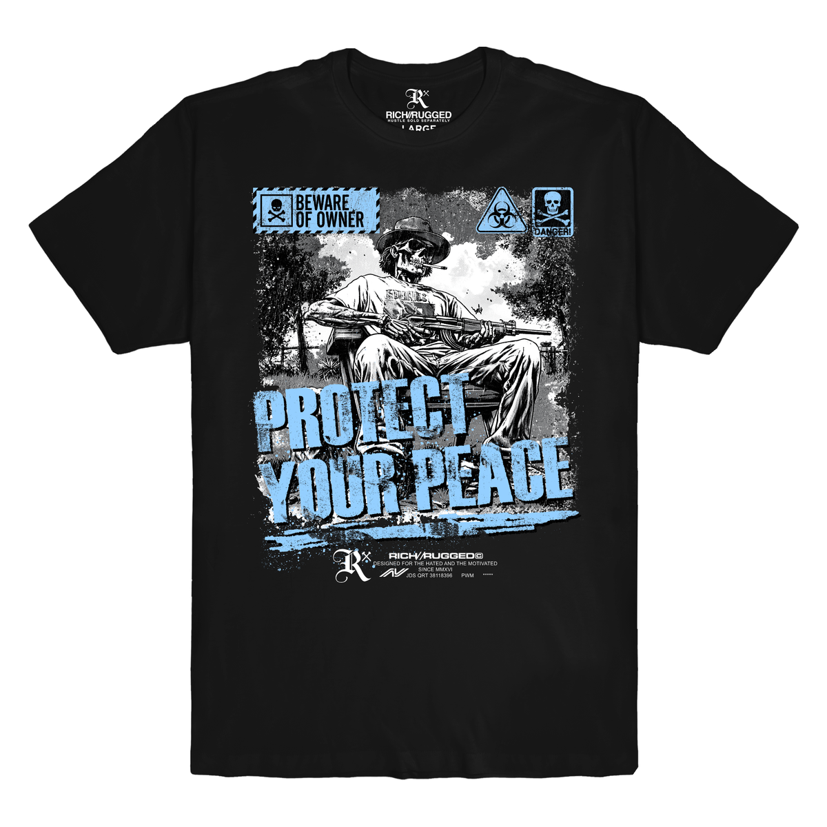 Rich/Rugged "Protect Your Peace" Graphic Tee