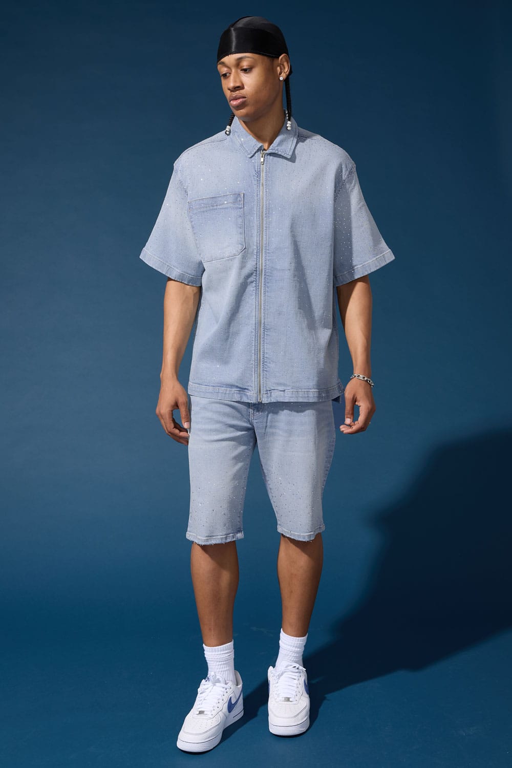 Jordan Craig "Radiant" Denim Shorts