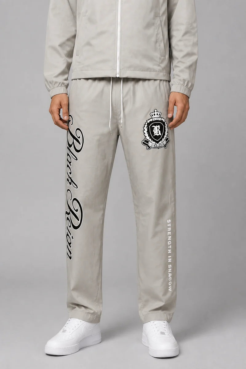 Roku Studio "Black Reign" Relax Fit Track Suit - Grey
