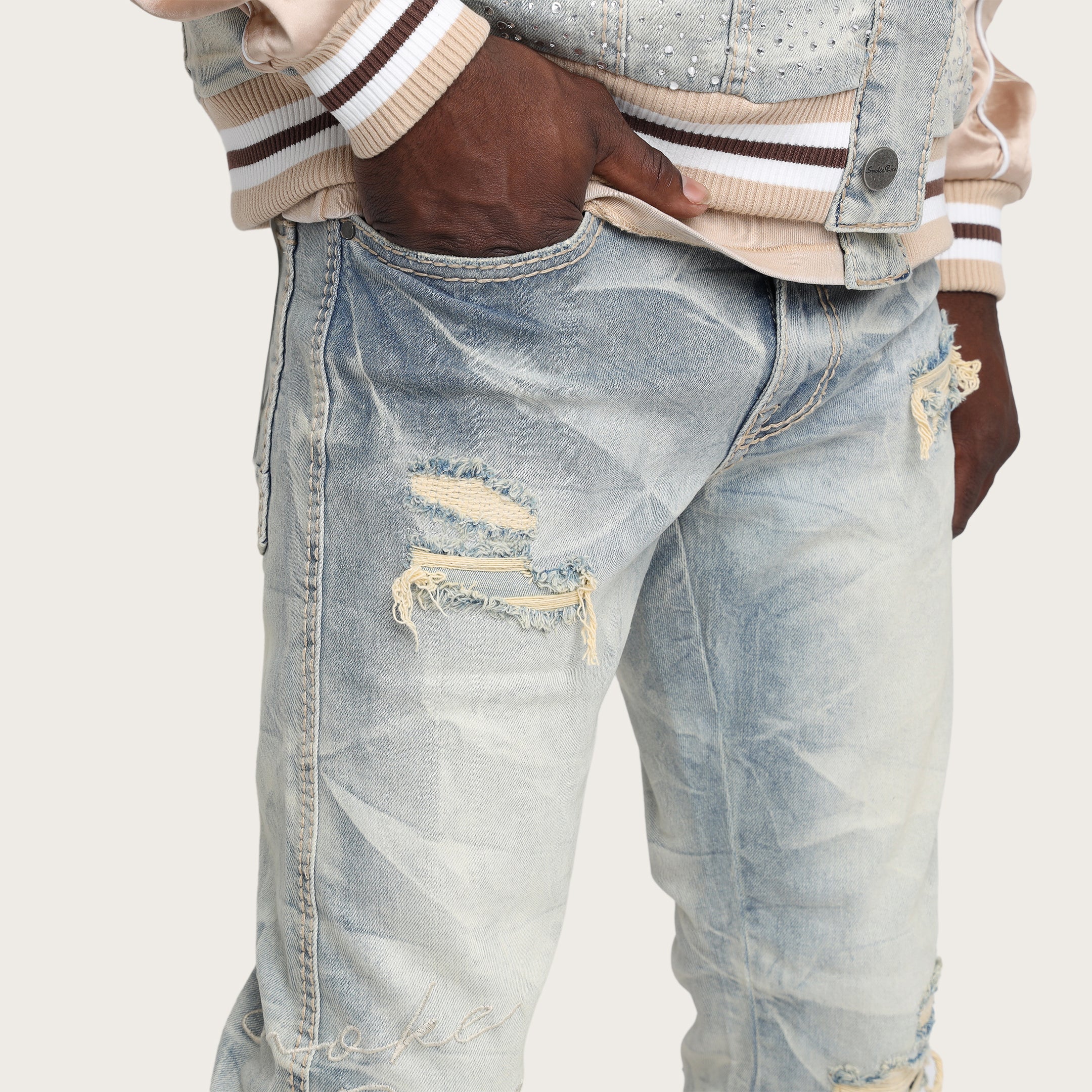 Smoke Rise "Visionary" Slim Fit Jeans
