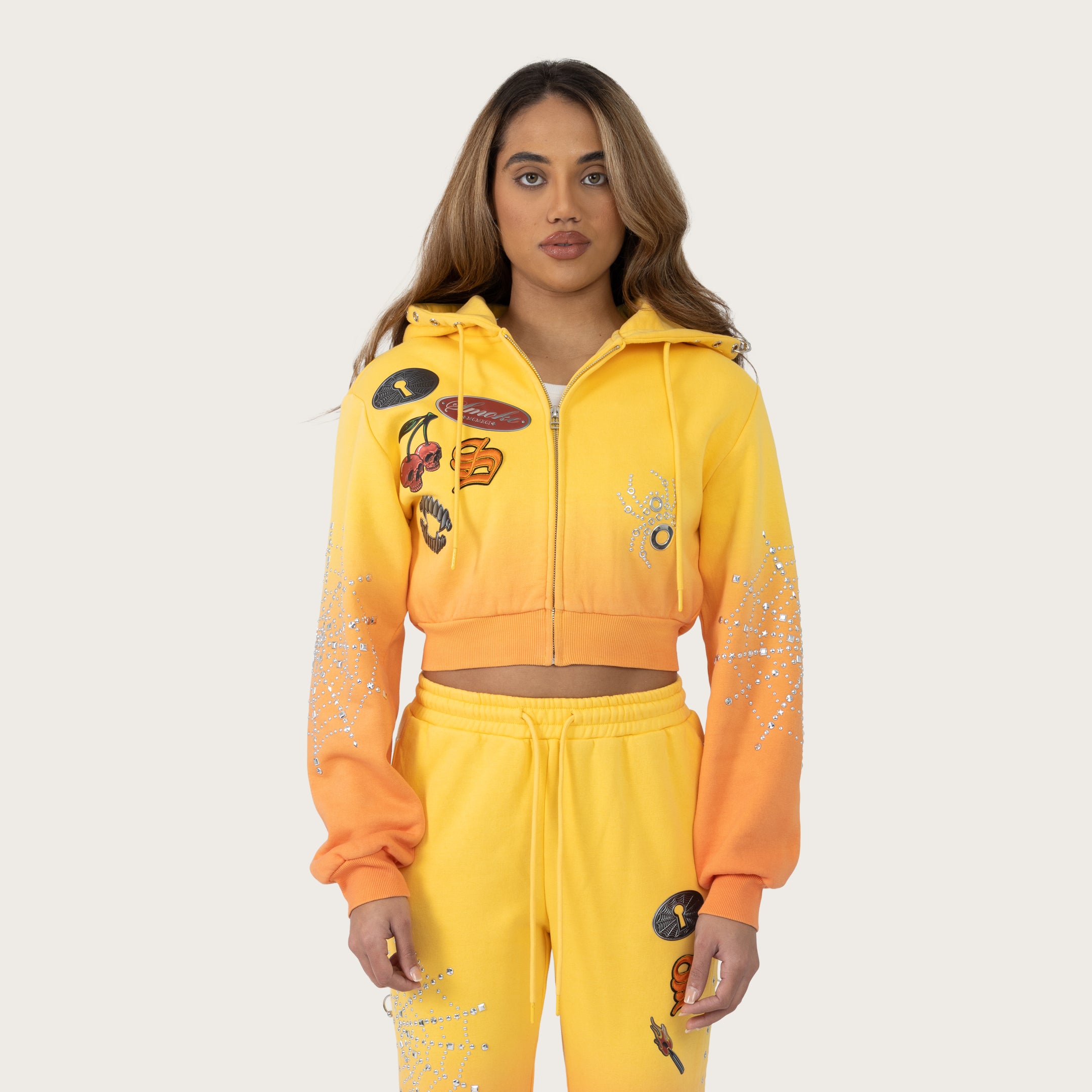 Smoke Rise Women's "No Rules Club" Patched Jogger Set