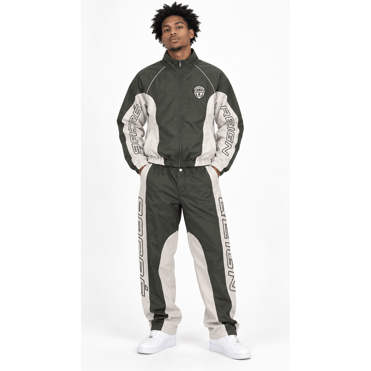 Sacré Reign Nylon Track Suit