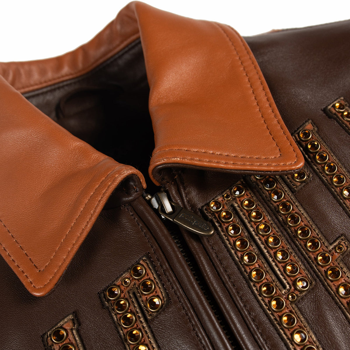 Pelle Pelle "Daytona Special" Jacket - Brown/Copper/Gold