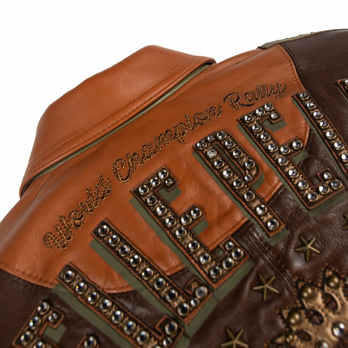 Pelle Pelle "Daytona Special" Jacket - Brown/Copper/Gold