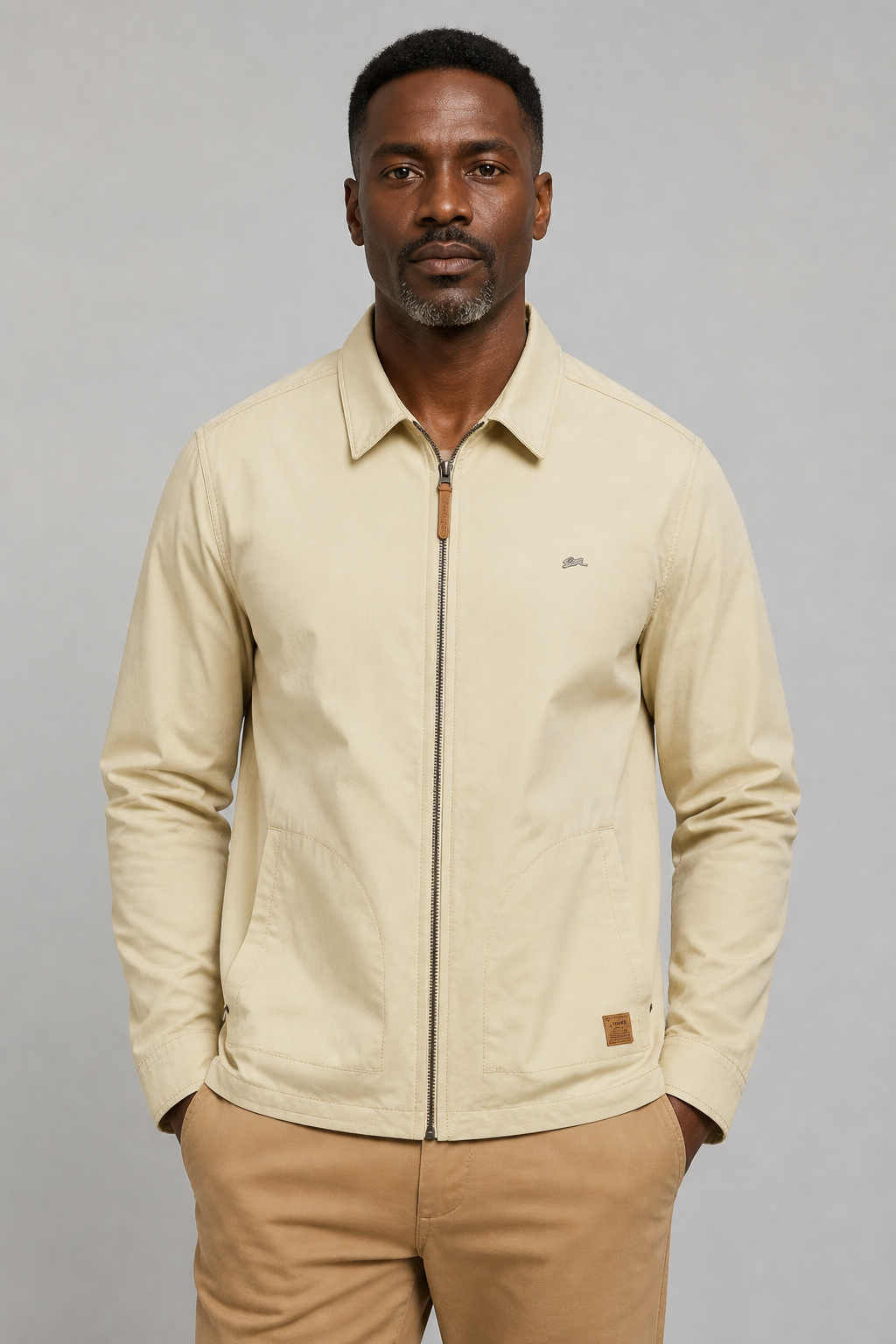 A. Tiziano "Mitch" Jacket - Pale Khaki
