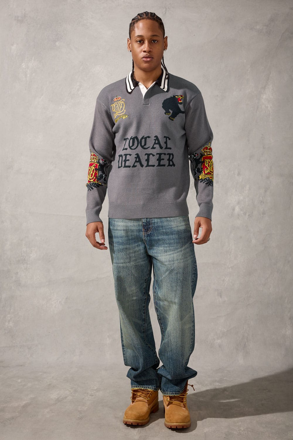 Jordan Craig "Locol Dealer Knit Sweater"