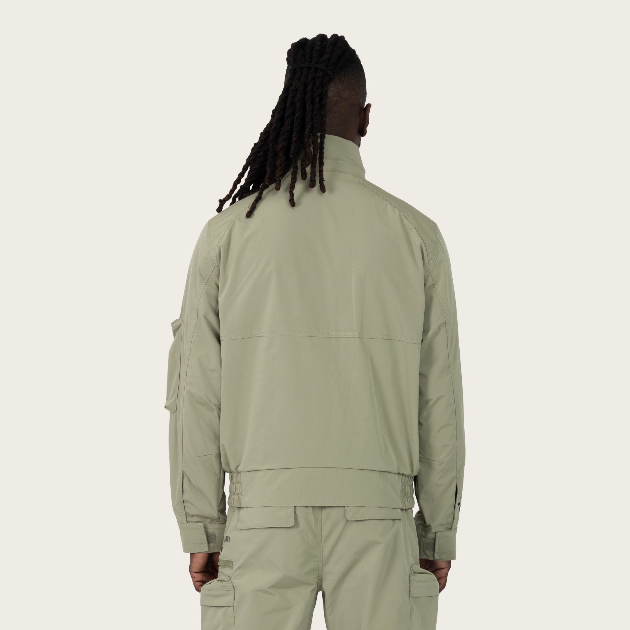 Smoke Rise Utility Windbreaker Jacket