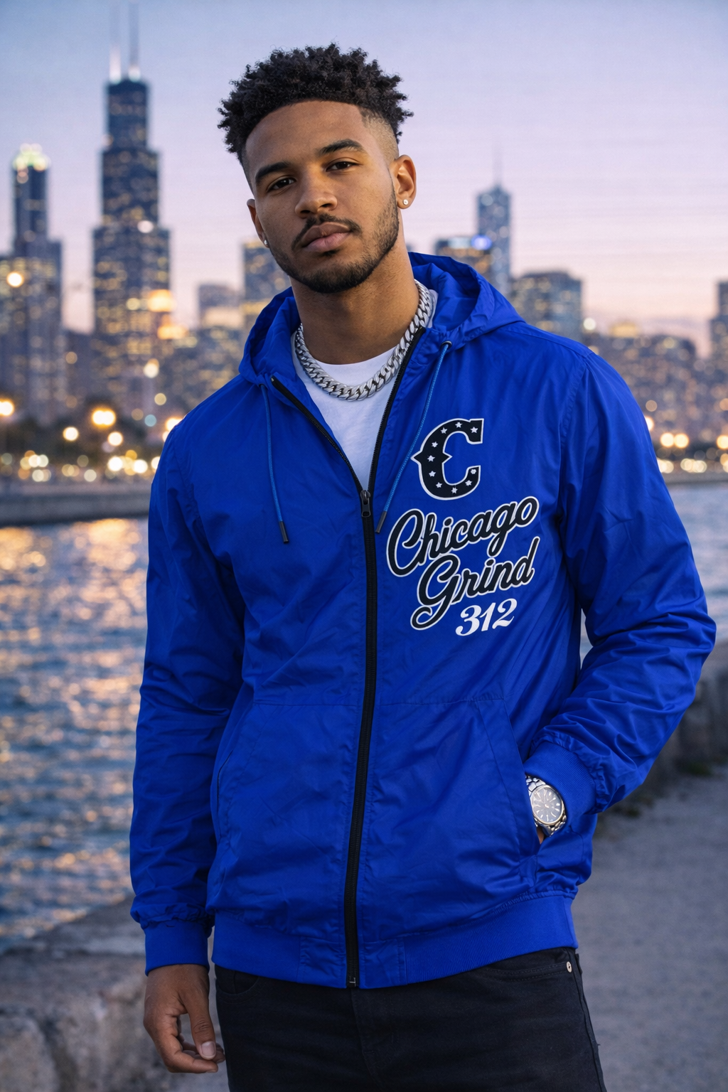 Roku Men's Custom "Chi Grind" Jacket