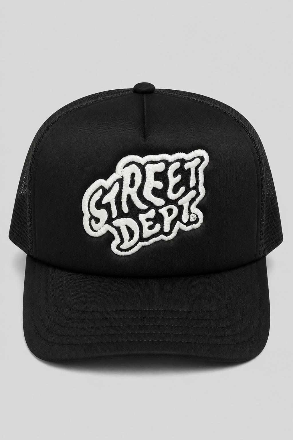 Street Dept Wavy Print Trucker Hat
