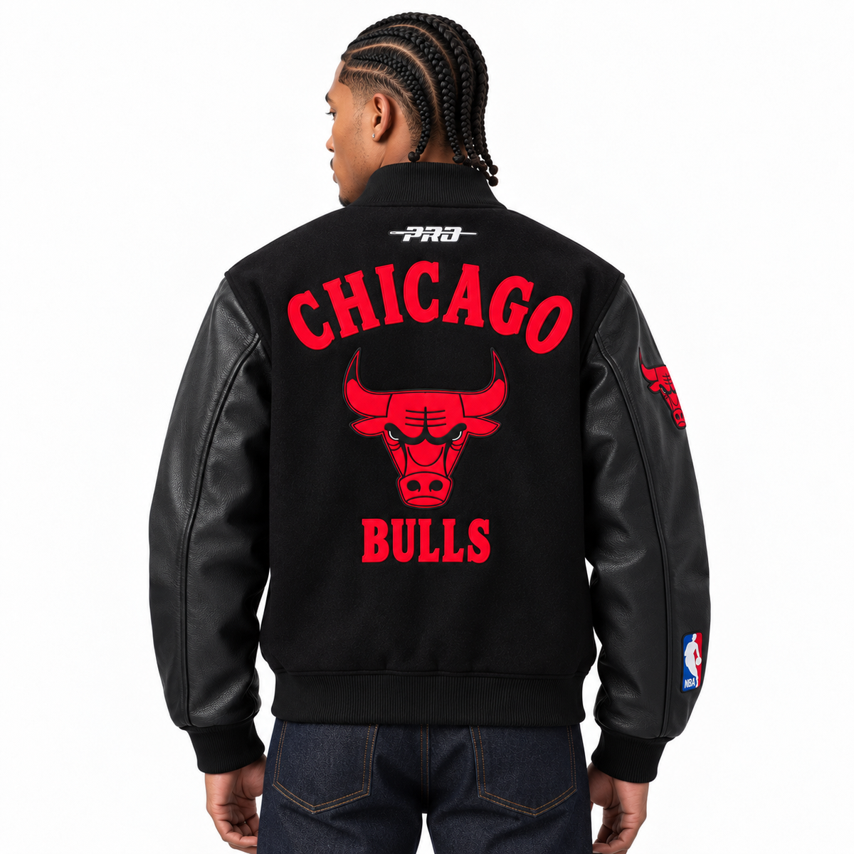 Pro Standard Bulls First Team Varsity Jacket