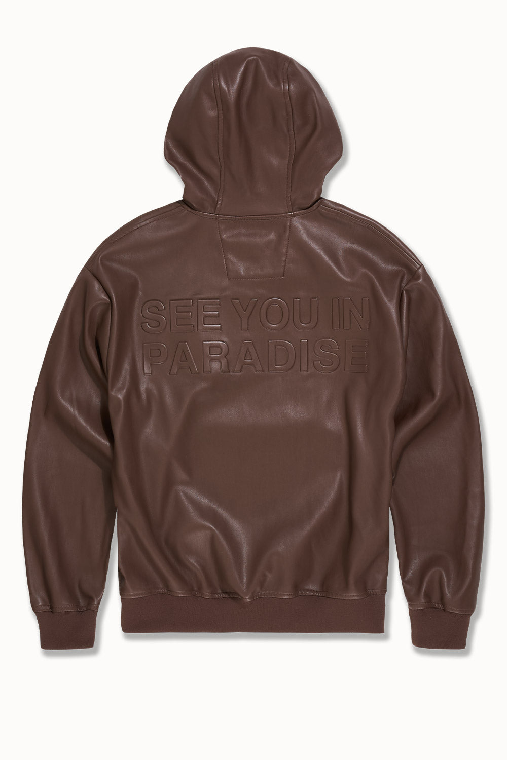 See You In Paradise Leather Hoodie Separate