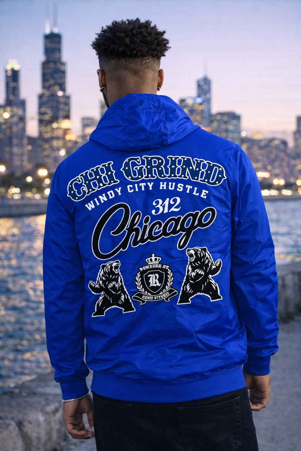 Roku Men's Custom "Chi Grind" Jacket
