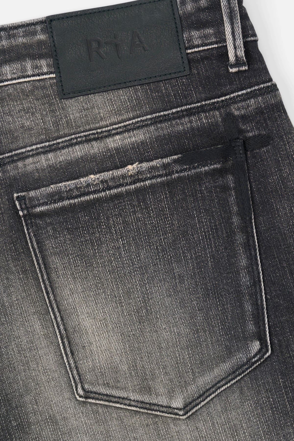 RTA Bryant Skinny Jean - Ash Storm Cross