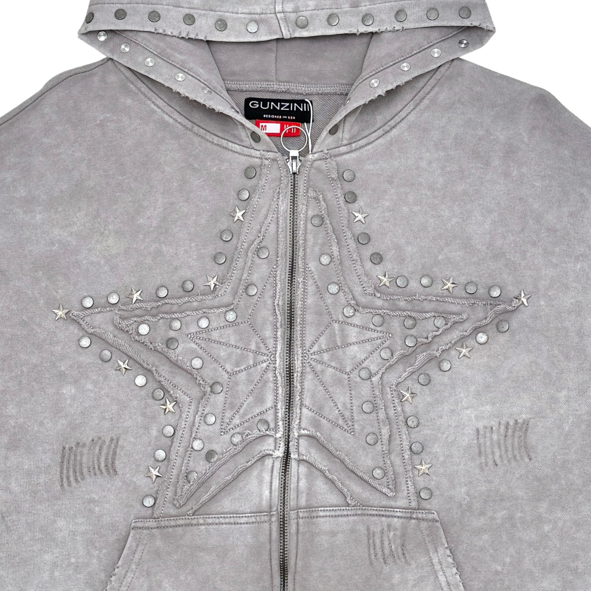Gunzinii French Terry Star Studded Jogging Set