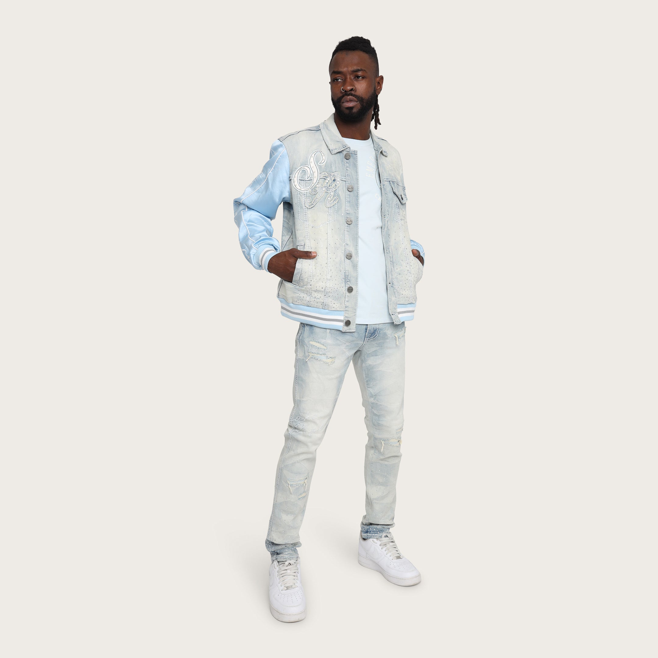 Smoke Rise "Visionary" Slim Fit Jeans