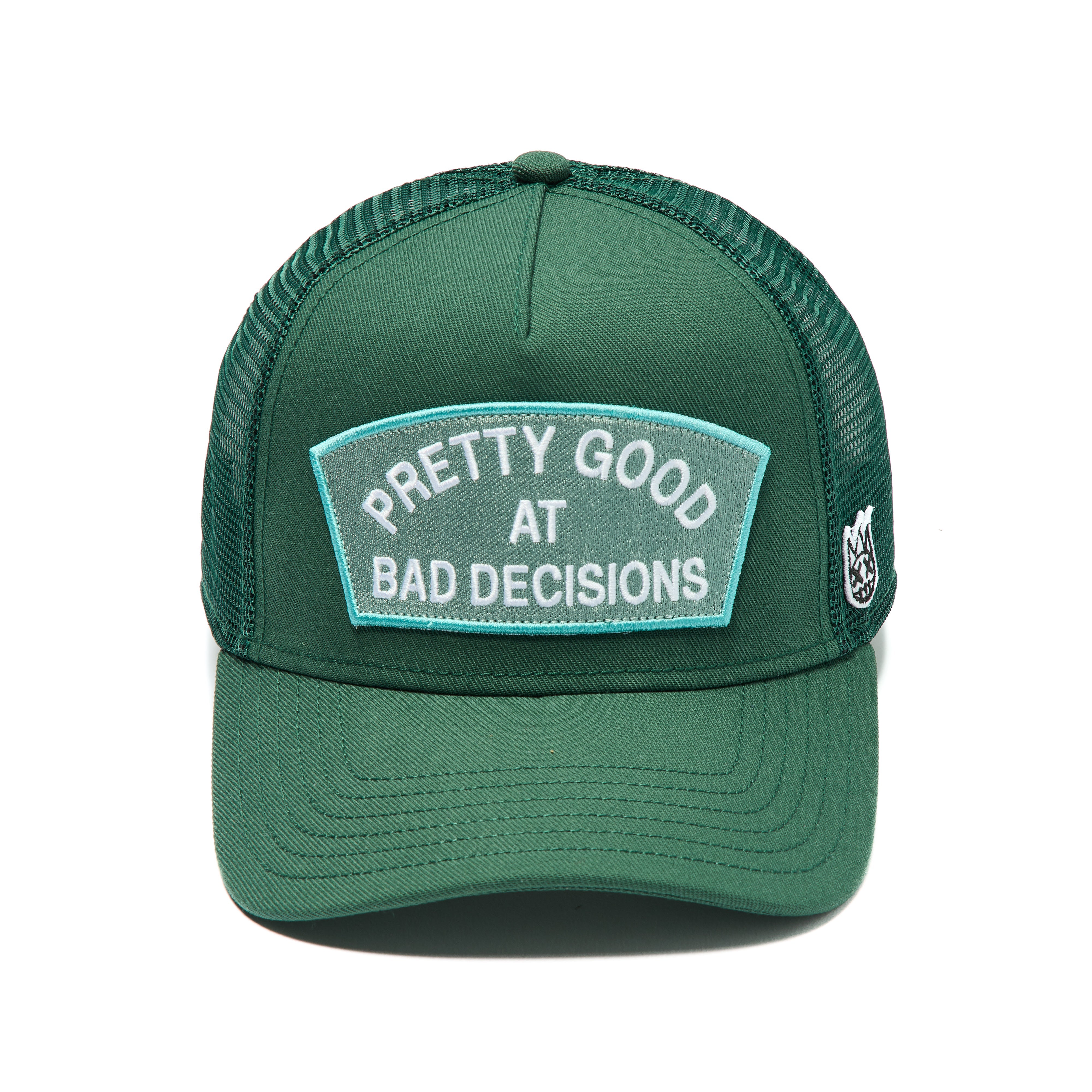 Cult of Individuality "Good At Bad Decisions" Mesh Back Trucker Hat