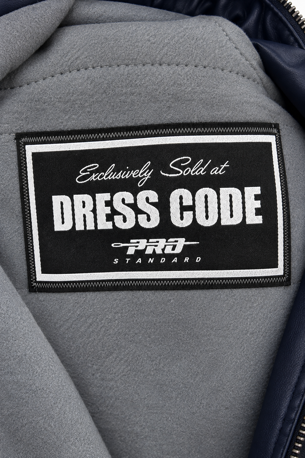 Pro Standard DC Exclusive Chicago Bears Leather Jacket - Navy