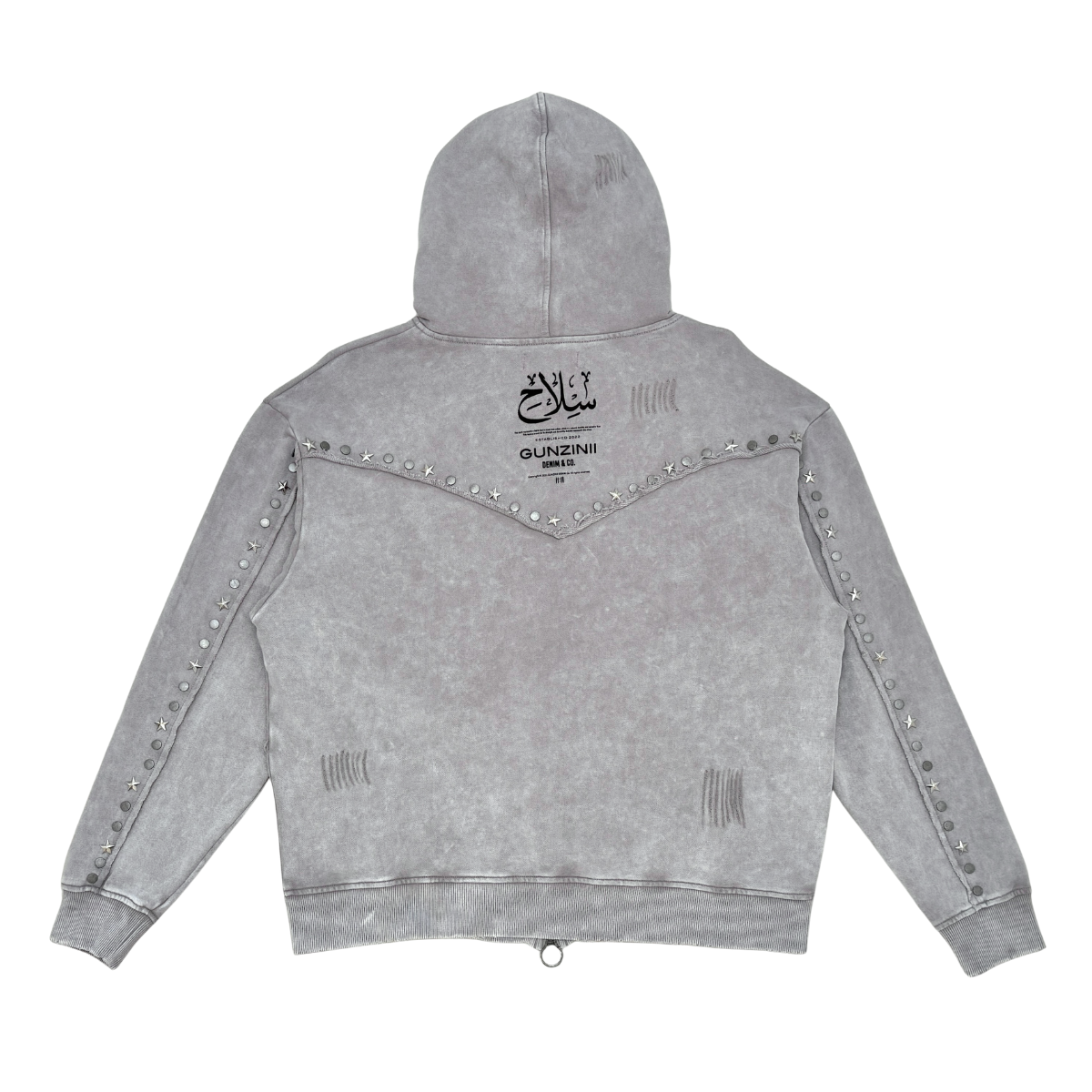 Gunzinii French Terry Star Studded Jogging Set