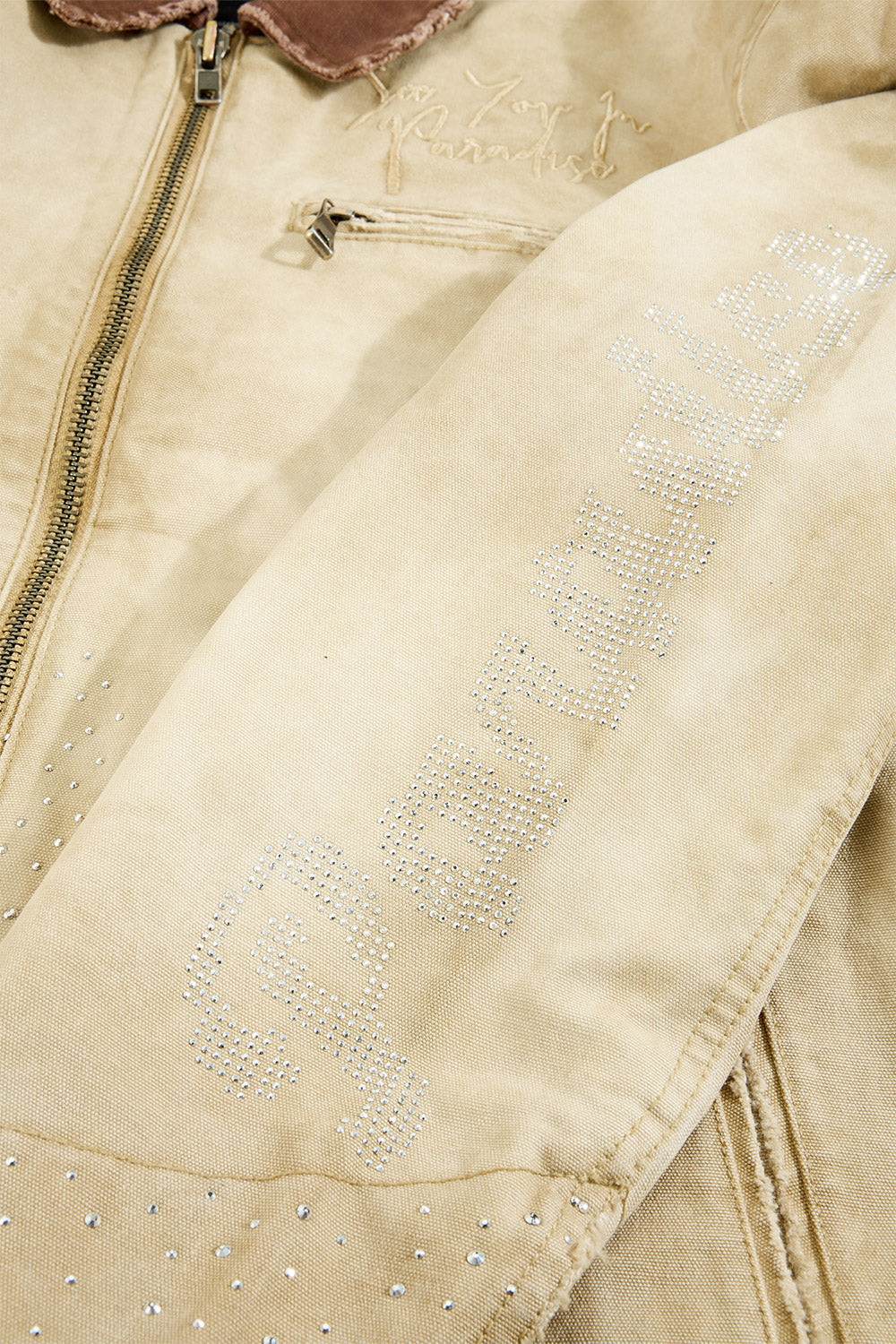 See You In Paradise "Lucid Dreams" Rhinestone Work Jacket