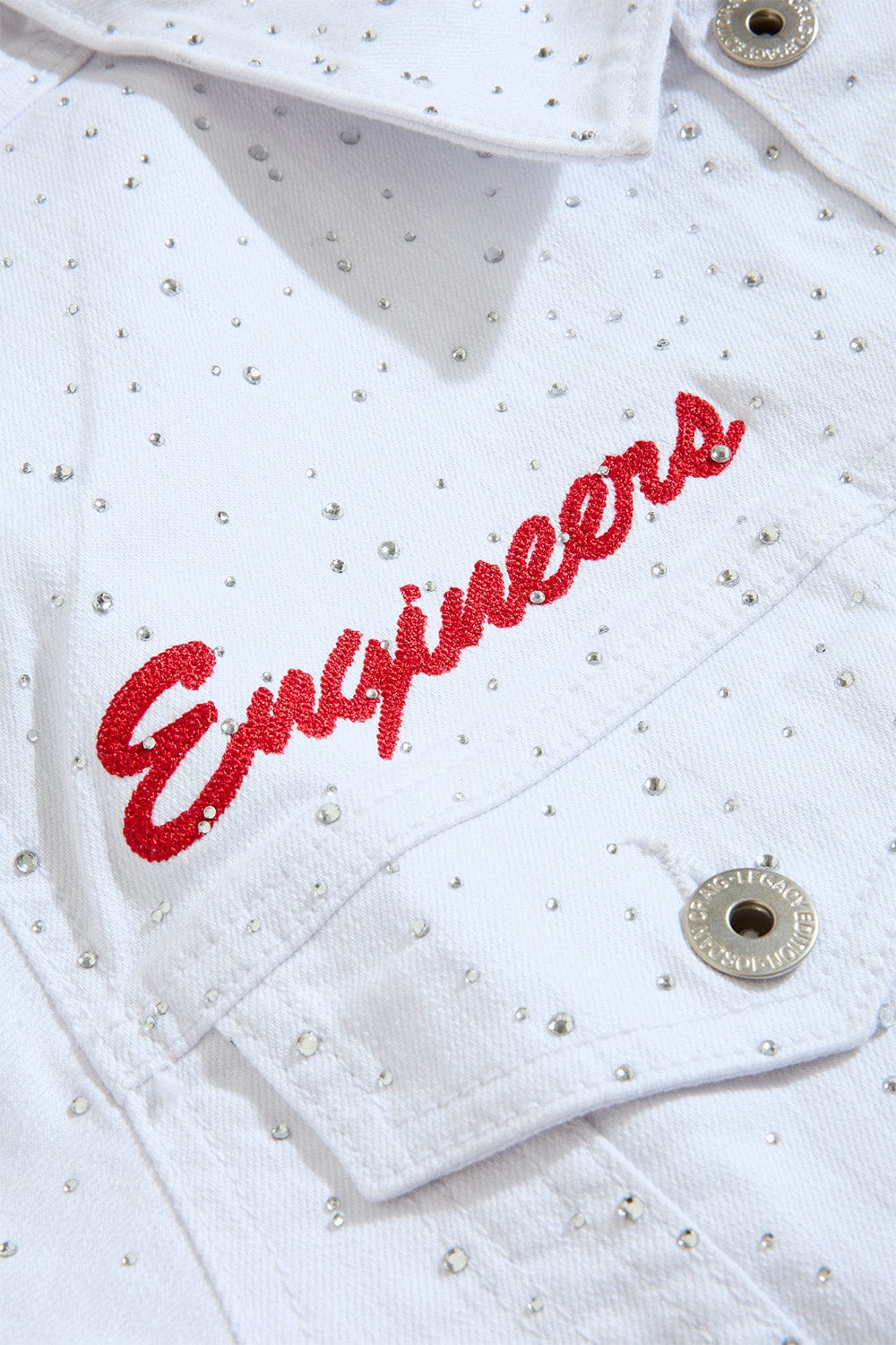 Jordan Craig "Local Dealer" Rhinestone Trucker Denim Jacket