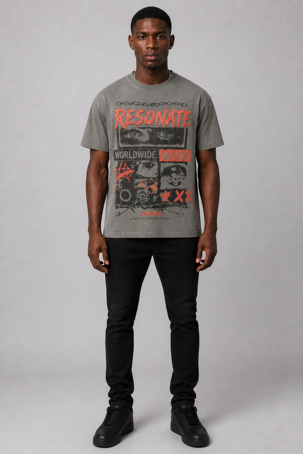 Reelistik "World Anarchy" Tee