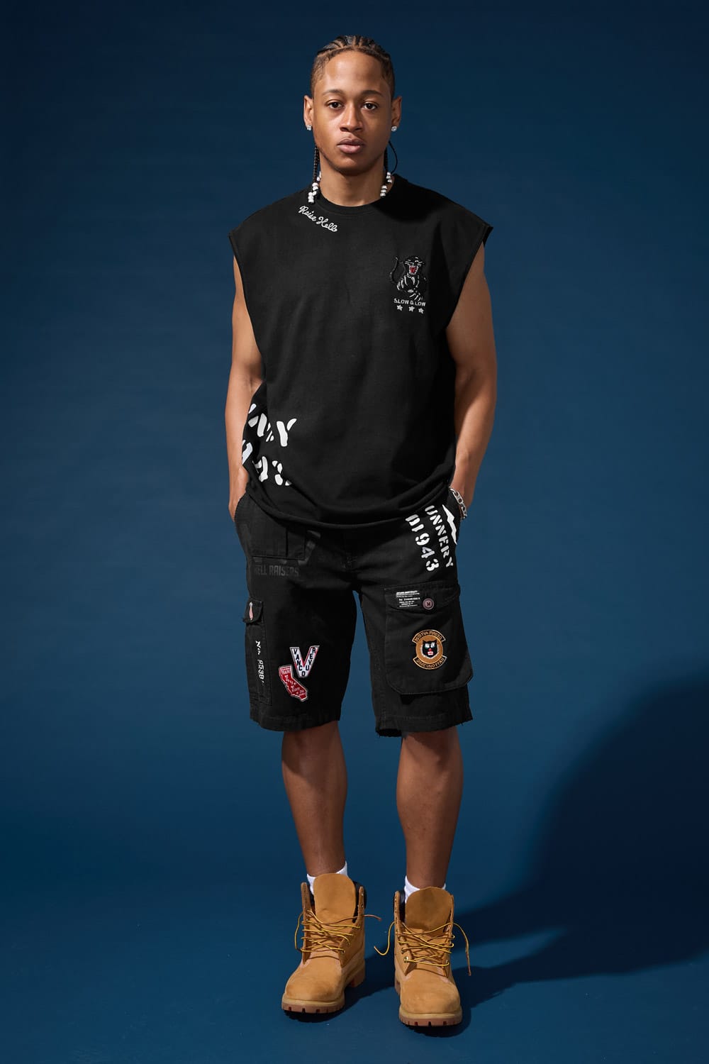 Jordan Craig Hell Raiser Cut Off Sleeveless T-Shirt