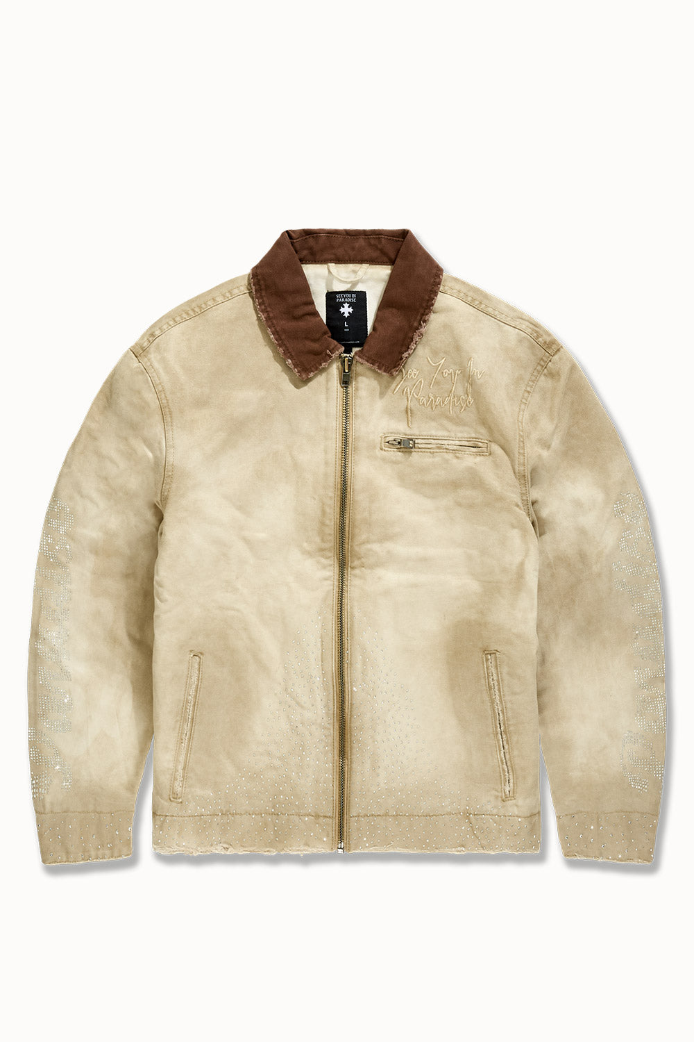 See You In Paradise "Lucid Dreams" Rhinestone Work Jacket